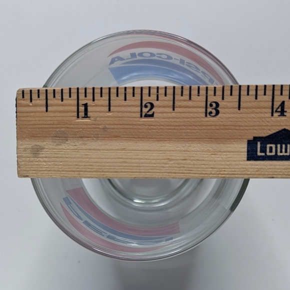 Vintage Pepsi-Cola Drinking Glass 32 Oz Jumbo Tumbler Large Red White Blue - Picture 5 of 7